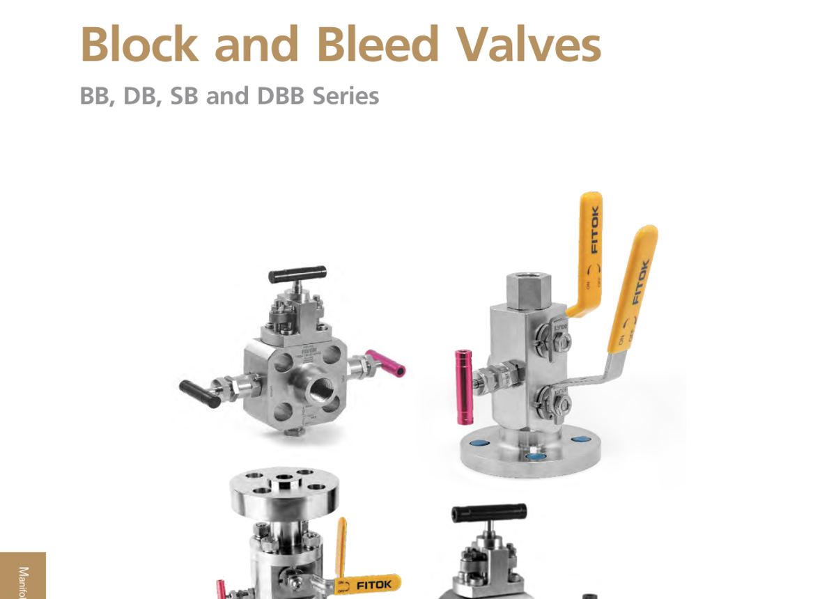 Block and Bleed Valves