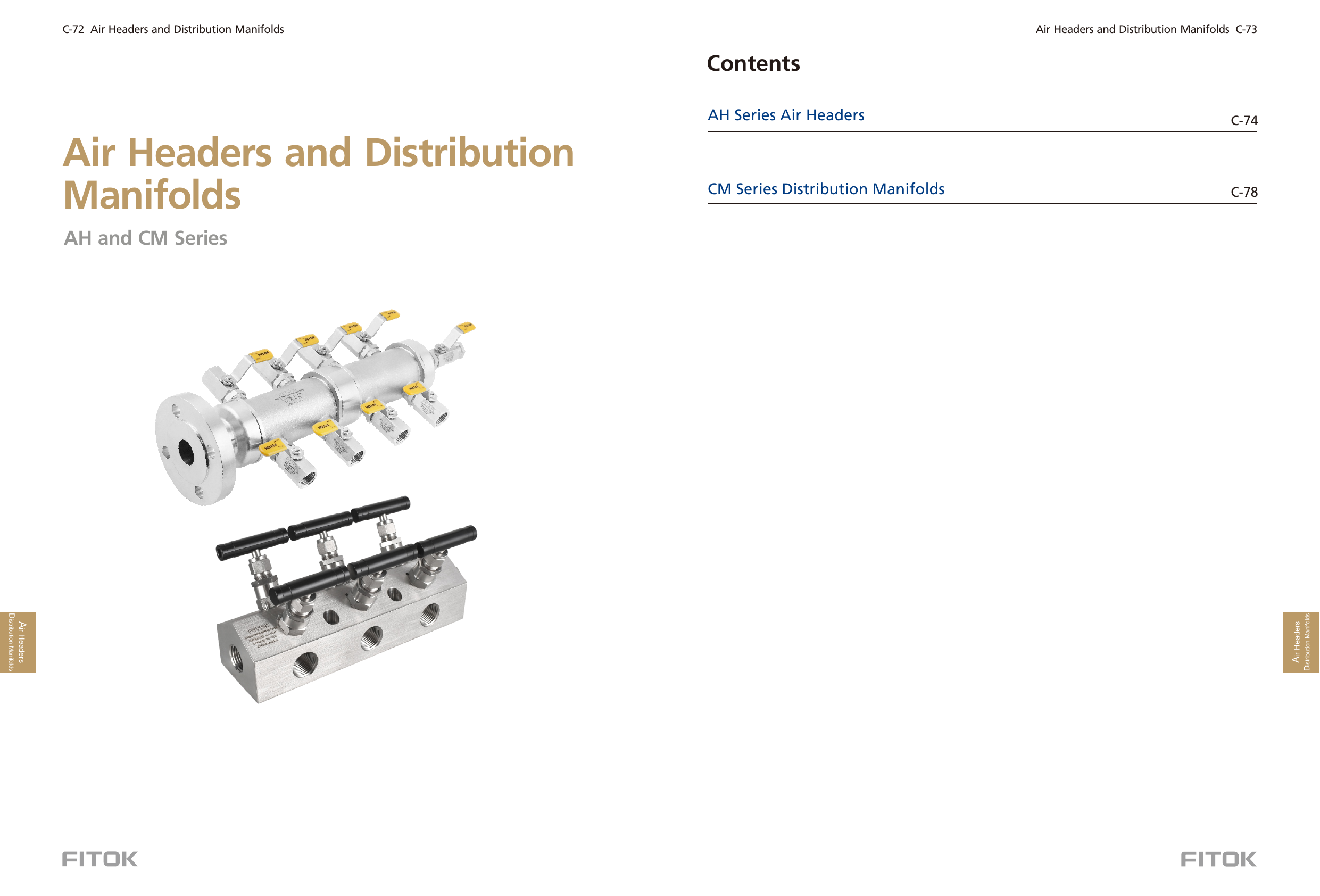 Распределительные манифольды CM Series