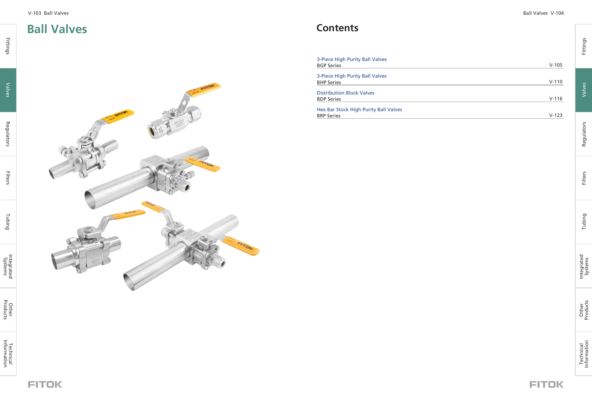 High Purity Ball Valves BGP Series