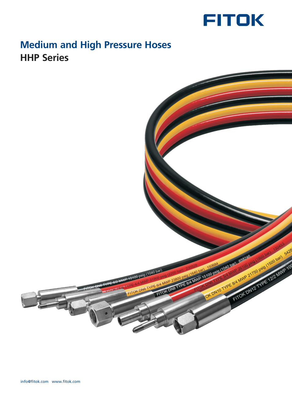 Рукава среднего и высокого давления HHP Series