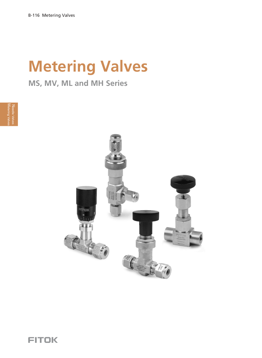 Дозирующие клапаны MS / MV / ML / MH Series