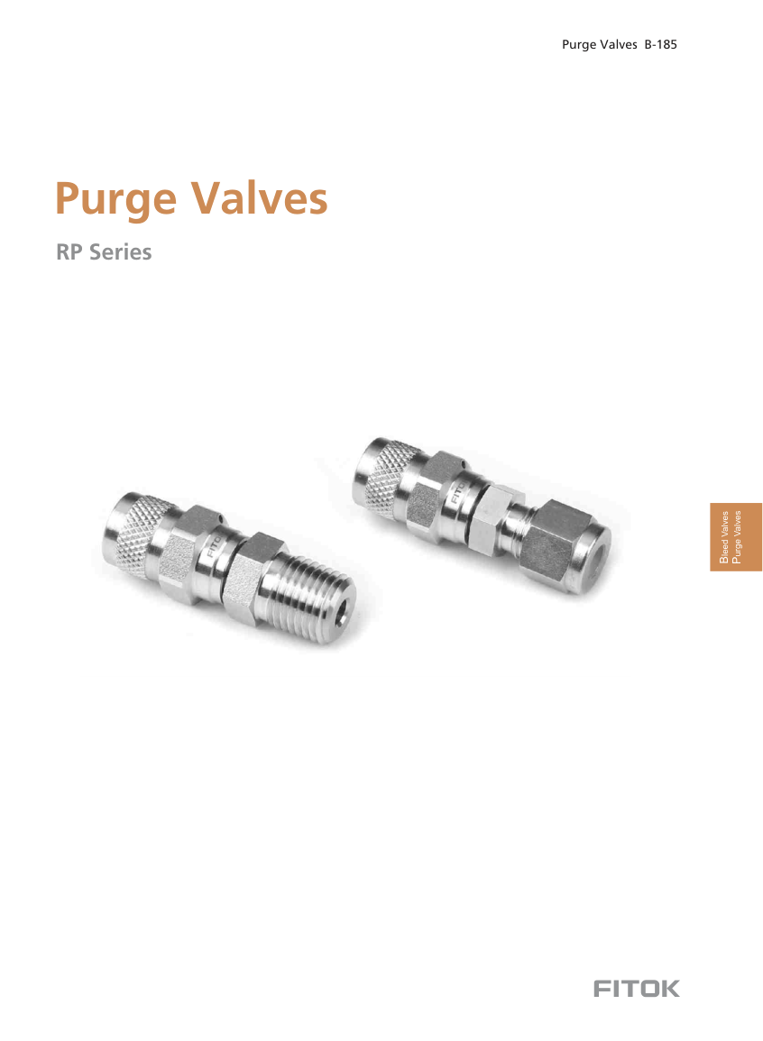 Purge Valves RP Series